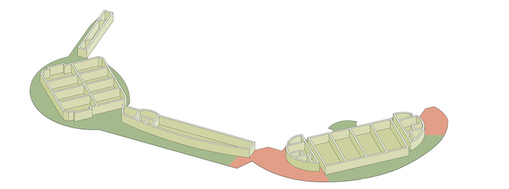 Plan of the second floor of the Oregon Convention Center