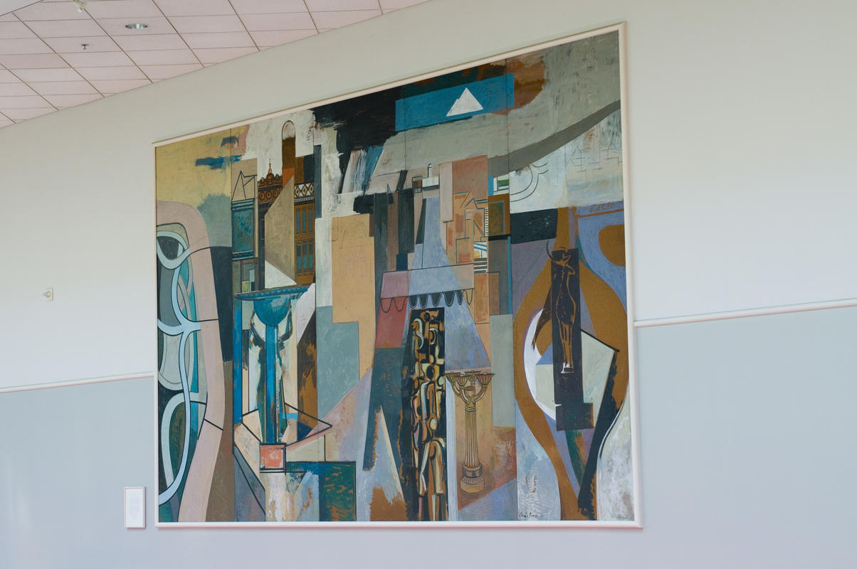 Mural of Portland, 1959, Louis Bunce (Portland, Oregon)