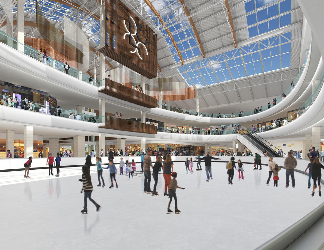 photo of Lloyd Center Mall ice rink