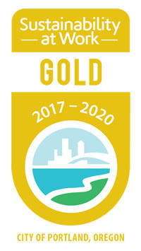 image of Portland's Sustainability at Work Gold certification 