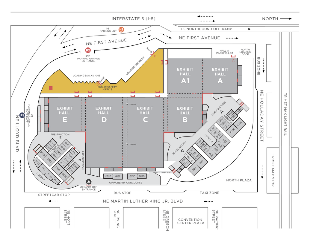 Map of Loading Dock