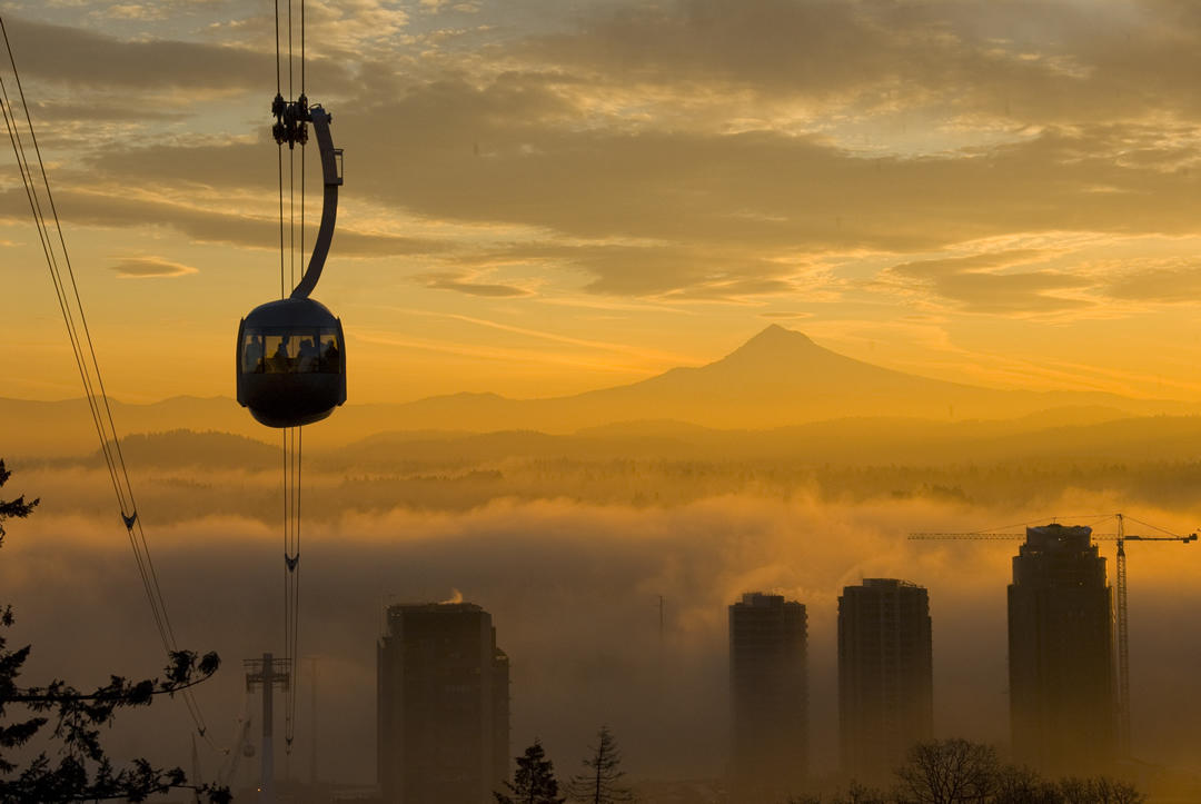 photo of Portland tram