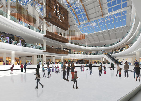 photo of Lloyd Center Mall ice rink