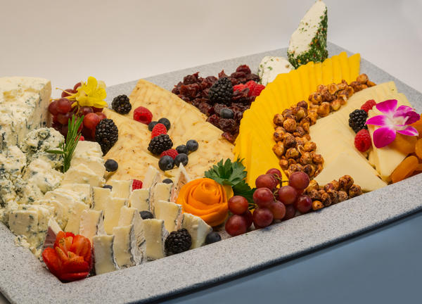 photo of a cheese tray